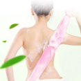 thumbnail image 3 of Stretchable Body Exfoliating Neck Back Scrubber Shower Bath Cloth Tool Washcloth Blue One Size, 3 of 13