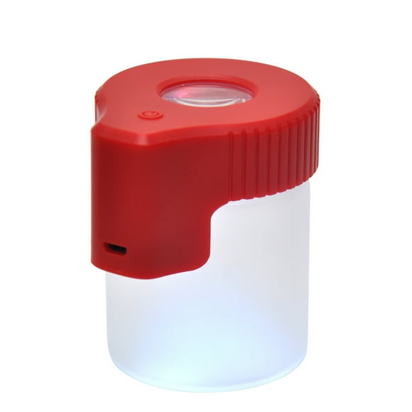 EGNMCR Organisateurs et Rangement de Garde-Robe, Organisation et Rangement, Bacs de Rangement, Contenants de Rangement Plastique et Verre Contenant de Rangement Scellé à DEL 155 ml Boîtier en Plastique le Rangement