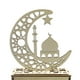 thumbnail image 4 of Luces decorativas de madera para Ramadán Mubarak, decoración Eid, adorno de mesa LED Mezquita, 4 of 4