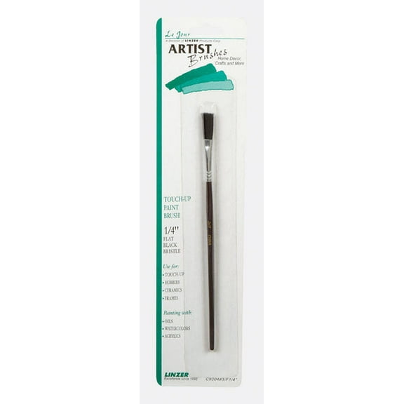 Linzer  1/4 in. W Flat  Touch-Up Paint Brush