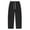 Black, variant on Men's Jogger Pants Pocket Drawstring Solid Color Elastic Waist Pants Brown