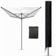 thumbnail image 1 of 2024 Outdoor Umbrella Drying Rack Cover, Garden Furniture Cover, With Storage Bag, 210d Oxford Waterproof Uv-anti Drying Rack Cover(165x16x16cm), 1 of 4