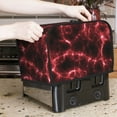 thumbnail image 7 of Kdxio Red Line Print Toaster Cover Bread Machine Cover Fits for Most Standard 2 Slice Toasters,Keep Toaster Free From Dust And Fingerprint Oven Dustproof Cover, 7 of 7