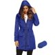 thumbnail image 1 of Chubasquero LOMON impermeable y plegable para mujer, color azul XXL, 1 of 6