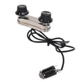 thumbnail image 3 of Violin Pickup Piezo Transducer Bridge Set, Easy To Install Violin Pickup Kit Professional with Tone Volume Knob for Parts, 3 of 7