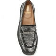 thumbnail image 4 of Sam Edelman Laurs Glitz Black Fashion Slip On Rounded Toe Platform Loafer Shoes, 4 of 5