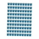 thumbnail image 4 of 100 piezas de anillos de aluminio para patas de paloma, para pollo, pato y canario. América azul, 4 of 8