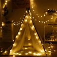 thumbnail image 5 of Guirnalda de luces LED con forma de estrella de 120 LED y 10 m, con enchufe europeo, para Navidad, fiestas, bodas, luces decorativas de hadas, 5 of 5