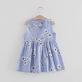 thumbnail image 6 of Bearichfupo Toddler Girls Summer Princess Dress Kids Baby Party Wedding Sleeveless Dresses, Sizes 4-5 Years, 6 of 6