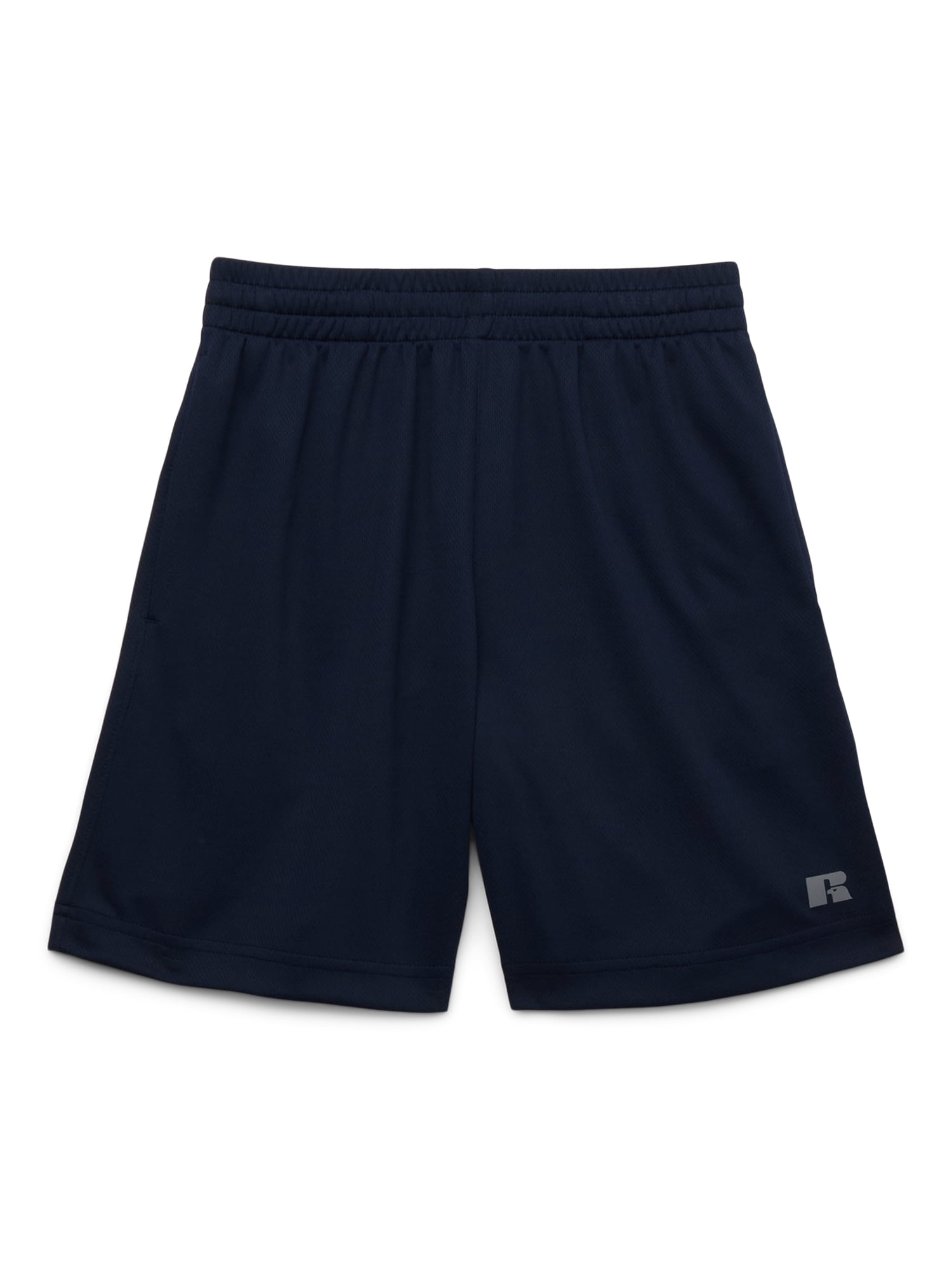 Russell Athletic Boy's Performance Mesh Shorts, 4-Pack, Sizes 4-18 & Husky