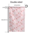 thumbnail image 2 of Sigee Rabbit And Peach Printed Flag12.5 * 18in Outdoor Yard Flags For Garden Decor, 2 of 9