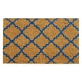 thumbnail image 2 of Rubber-Cal  "Casablanca" Coir Mats - 18" x 30" - Blue or Brown Brown, 2 of 5