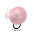 thumbnail image 3 of QIQUWOHUL Pom-Pom Hair Ties Elastic Hair Ties Hair Ponytail Holders Hair Band For Girls Toddlers Pigtail 10 Colors For Choose, 3 of 4