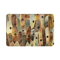 thumbnail image 1 of Alfombra antideslizante con patrón de piedra de color para dormitorio, Felpudo de decoración del hogar, cocina, baño, puerta de entrada suave, terciopelo Coral Fivean unisex, 1 of 2