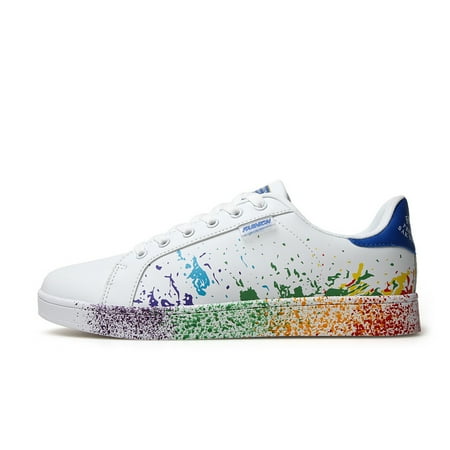 

Women‘s Fashion Graffiti Printed Sneakers Lightweight & Comfortable Lace Up Skate Shoes Women‘s Footwear
