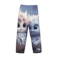 thumbnail image 3 of Lsque Cute Animal Couple Print Men's Pajama Pants, Lounge Pant - Comfortable Home Wear,Elastic Waistband, Stylish Design-Small, 3 of 9