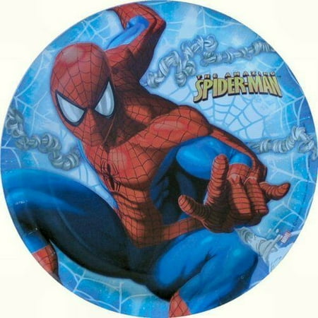 Amazing Spider Man Paper - The Amazing Spider-Man Large Paper Plates (8ct)