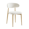 thumbnail image 2 of Dining Table Set for 2-4, Round Kitchen Table with 2 Chairs and Storage Shelf, Velvet Upholstered Chairs, 47.2-Inch Round, 200 Lbs Capacity, for Dining Room Living Room Cafe, Natural, 2 of 3