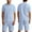 Light Blue(2025), variant on Yiliang Mens Co Ord Set Modern Fit T Shirt and Pants Street Style Matching Outfit