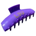 thumbnail image 2 of Purple LSU Tigers Rhinestone Claw Hair Clip, 2 of 2