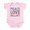 Petal Pink, variant on CafePress - Peace Love Hillary Clinton Infant Bodysuit - Baby Light Bodysuit, Size Newborn - 24 Months