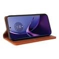 thumbnail image 3 of Funda para Motorola MOTO G84 Estuche de Cuero PU Tipo Cartera con Ranuras para Tarjetas y Cierre Magnético, 3 of 5