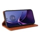 thumbnail image 3 of Funda para Motorola MOTO G84 Estuche de Cuero PU Tipo Cartera con Ranuras para Tarjetas y Cierre Magnético, 3 of 5