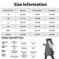 thumbnail image 3 of Fashionable Women's Long Down Vest Women's Casual Sleeveless Hooded Down Vest Jacket for Fall and Winter, Lightweight, Winter Clothes for Women,Black,L, 3 of 6