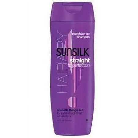 Sunsilk Straight to Perfection Straighten-Up Shampoo, 12 fl oz