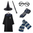 thumbnail image 2 of Harry Potter 6pc Set Magic Wizard Fancy Dress Cape Cloak Costume_y O, 2 of 2