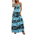 thumbnail image 3 of Niuer Pajama Loungewear Dresses for Women Nightwear Summer Casual Sleeveless Sleepwear Tank Dress Nightgowns Nightdress, 3 of 4