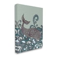 thumbnail image 3 of Stupell Industries Nautical Whale Surrounded Intricate Patterned Swirl Shapes Graphic Art Gallery Wrapped Canvas Print Wall Art, Design by Valentina Harper, 3 of 7