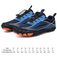 thumbnail image 3 of Zapatos para correr Zapatos de escalada Zapatos de senderismo casuales Transpirables para el trabajo de viaje en el gimnasio (Azul 46), 3 of 3