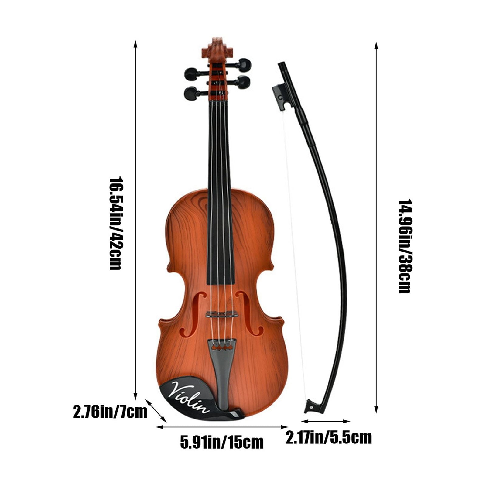 Jouet Violon, Instrument d'Entraînement pour Enfants, Petit Instrument Jouet, Jeu de Rôle Violon pour Enfants Débutants Garçons Filles Jouet Violon, Instrument d'Entraînement pour Enfants, Petit Instrument Jouet, Jeu de Rôle Violon pour Enfants Débutants Garçons Filles