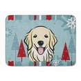 thumbnail image 1 of Carolines Treasures BB1701RUG Winter Holiday Golden Retriever Machine Washable Memory Foam Mat, 1 of 4