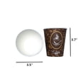 thumbnail image 4 of 100 Count High Quality Disposable Paper Hot Coffee Cups, Perfect For Hot Drinks Tea & Coffee, Coffee Shops And Bars (10oz), 4 of 5