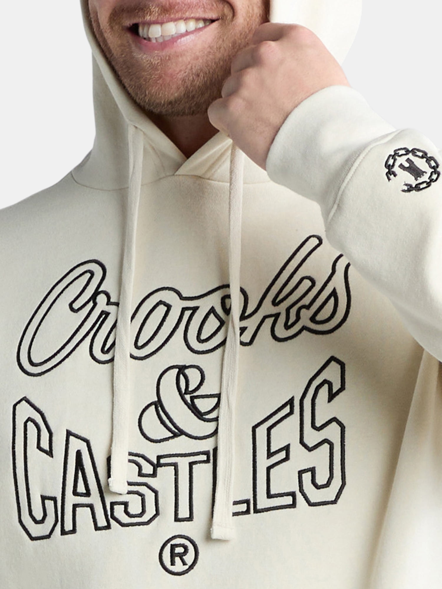 Crooks And Castles, Men's & Big Men's C&C Classic Style, Graphic Hoodie, Sizes XS-3XL