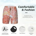 thumbnail image 5 of Fotbe Corals Men’s Swim Trunks Quick Dry Swim Shorts Board Shorts with Mesh Lining-X-Large, 5 of 9