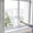 Black, variant on Netting Net Self Proof Window Screen for Household Window Use Barrier Mesh System for Indoor and Outdoor Applications