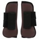 thumbnail image 4 of 1 par de botas de soporte para caballos, protector de pata de caballo de neopreno con carcasa de PU para saltar y caza, patas delanteras marrones L, 4 of 5