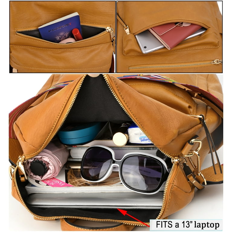 laptop backpack vegan convertible backpack purse