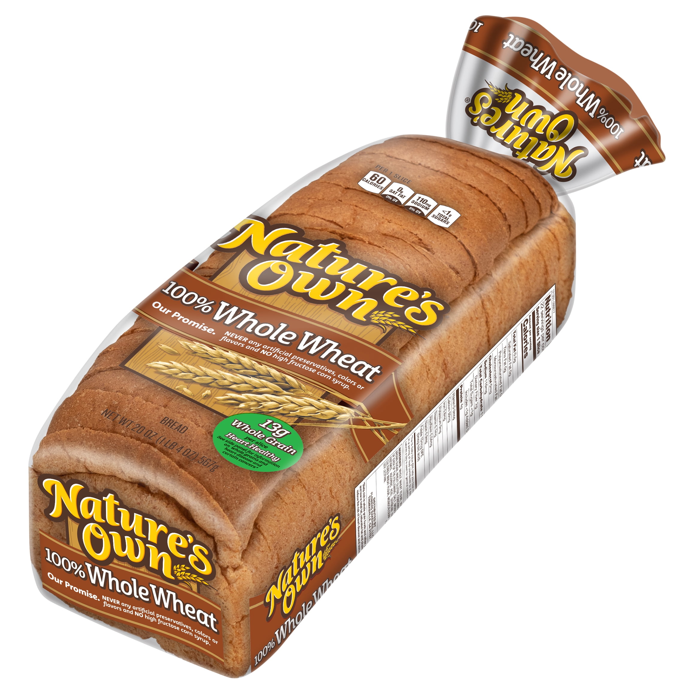 Nature S Own White Wheat Bread Nutrition Facts Besto Blog