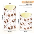 thumbnail image 4 of Cute Dog Star Love Pattern Flameless Candles 2 PCS with Remote Realistic Moving Flame LED Tapered Pillar Set for Home Decor, 4 of 7
