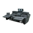 thumbnail image 2 of Pemberley Row Fabric Charcoal Sofa Rectangular Power Reclining 89", 2 of 5