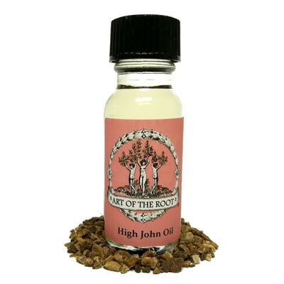 High John the Conqueror Oil for Power, Luck & Money (Hoodoo, Voodoo, Wiccan & Pagan Rituals)