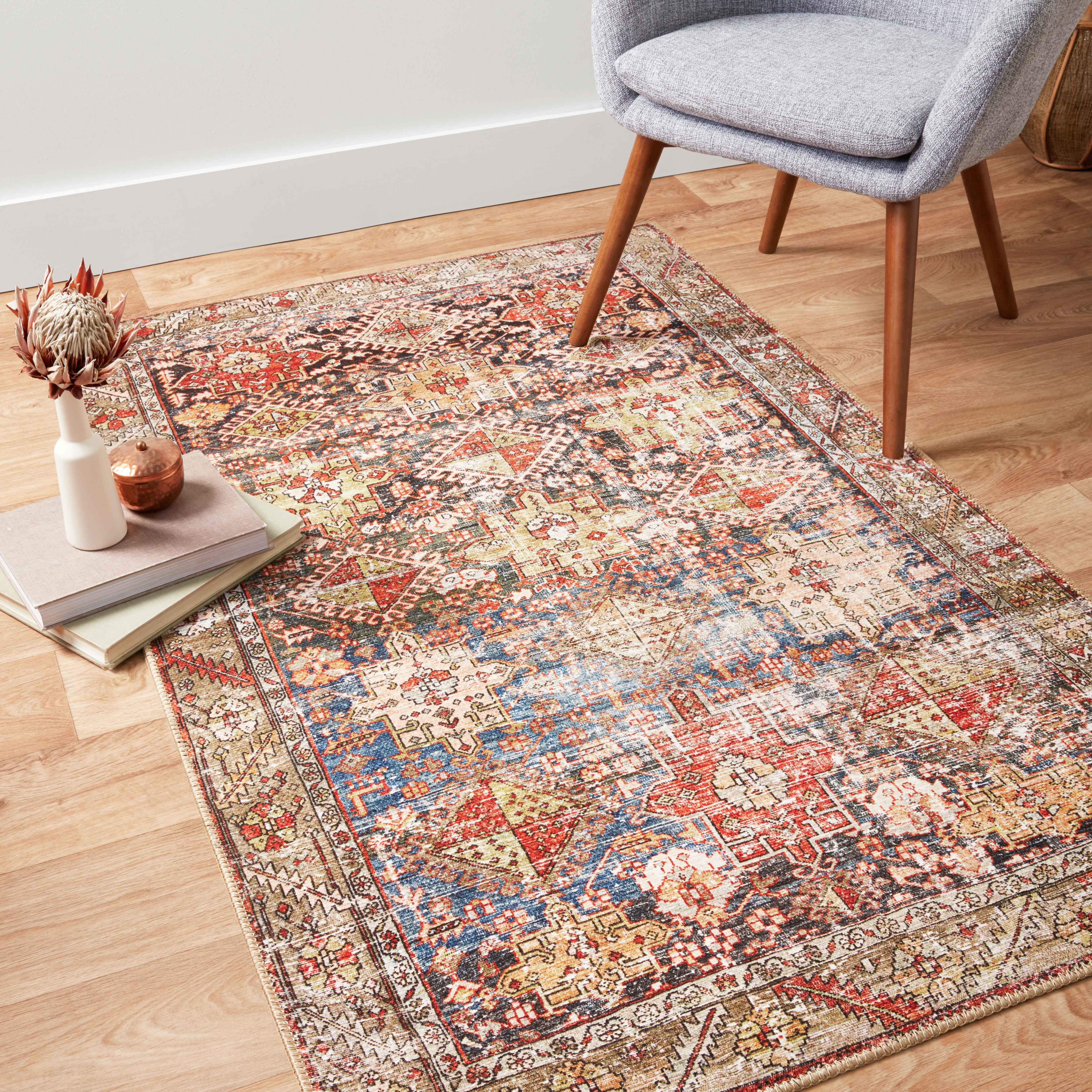 Echo Loom Grand Havana Sea / Multi 3'-6" x 5'-6" Accent Rug