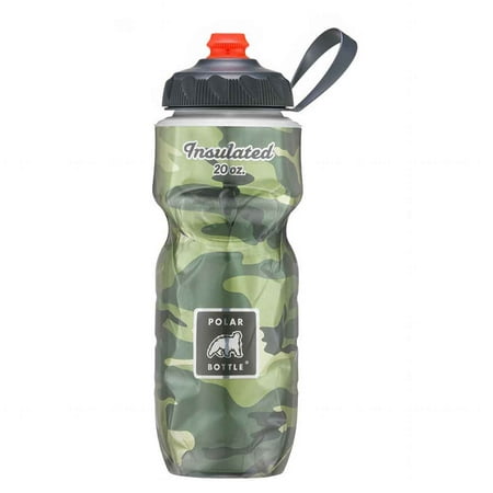 Polar Bottle Insulated Zipstream Bottle - 20 Ounce - Camouflage - IB20GRCAM