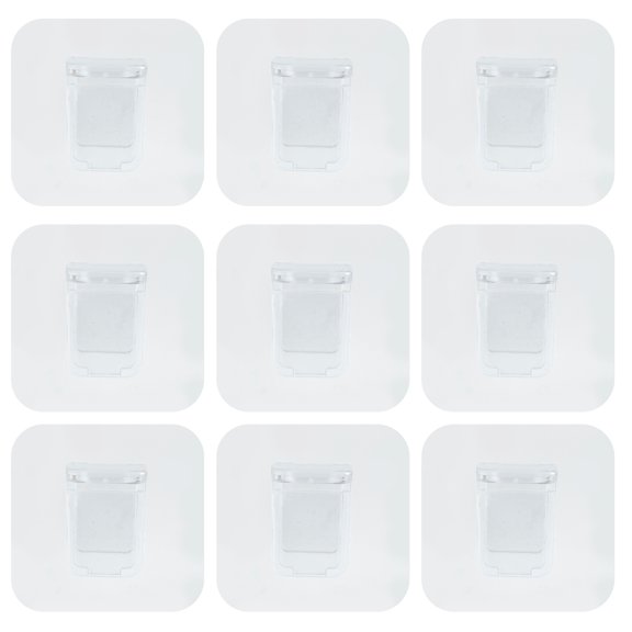 FRCOLOR Closet Shelf Clips 20Pcs Plastic Shelf Support Clips Clear Shelf Holder Shelf Support Pegs for Furniture,2.36"X2.36"X0.39"