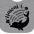 thumbnail image 4 of Inktastic Hawaii Islands with Dolphin Boys or Girls Baby Bib, 4 of 4