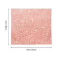 thumbnail image 5 of Daiia Rose Gold Glitter Pattern Tapestry 60x51 Inches Wall Hanging Tapestry Artistic Wall Hanging Bedroom Wall Decor Living Room Tapestry Dorm Room Decor, 5 of 9